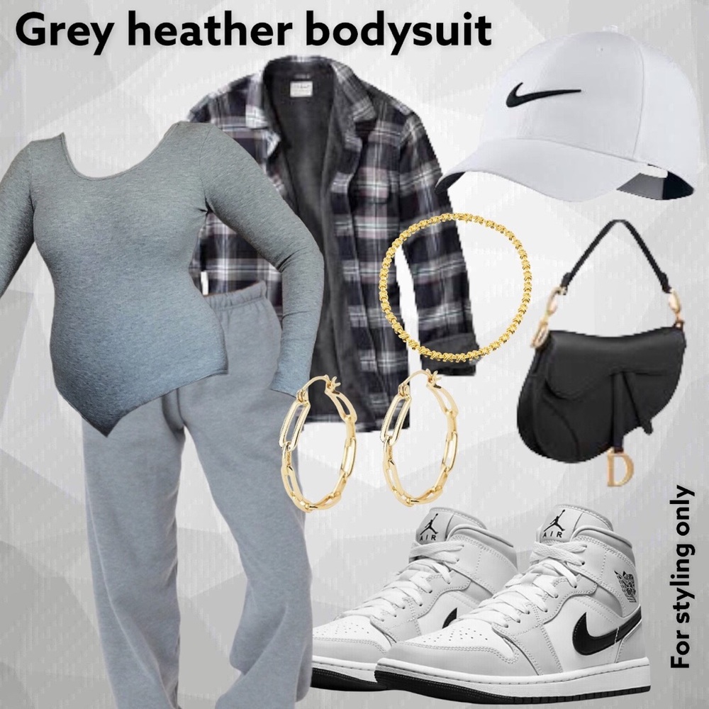 Grey Bodysuit - Picture 2 of 2